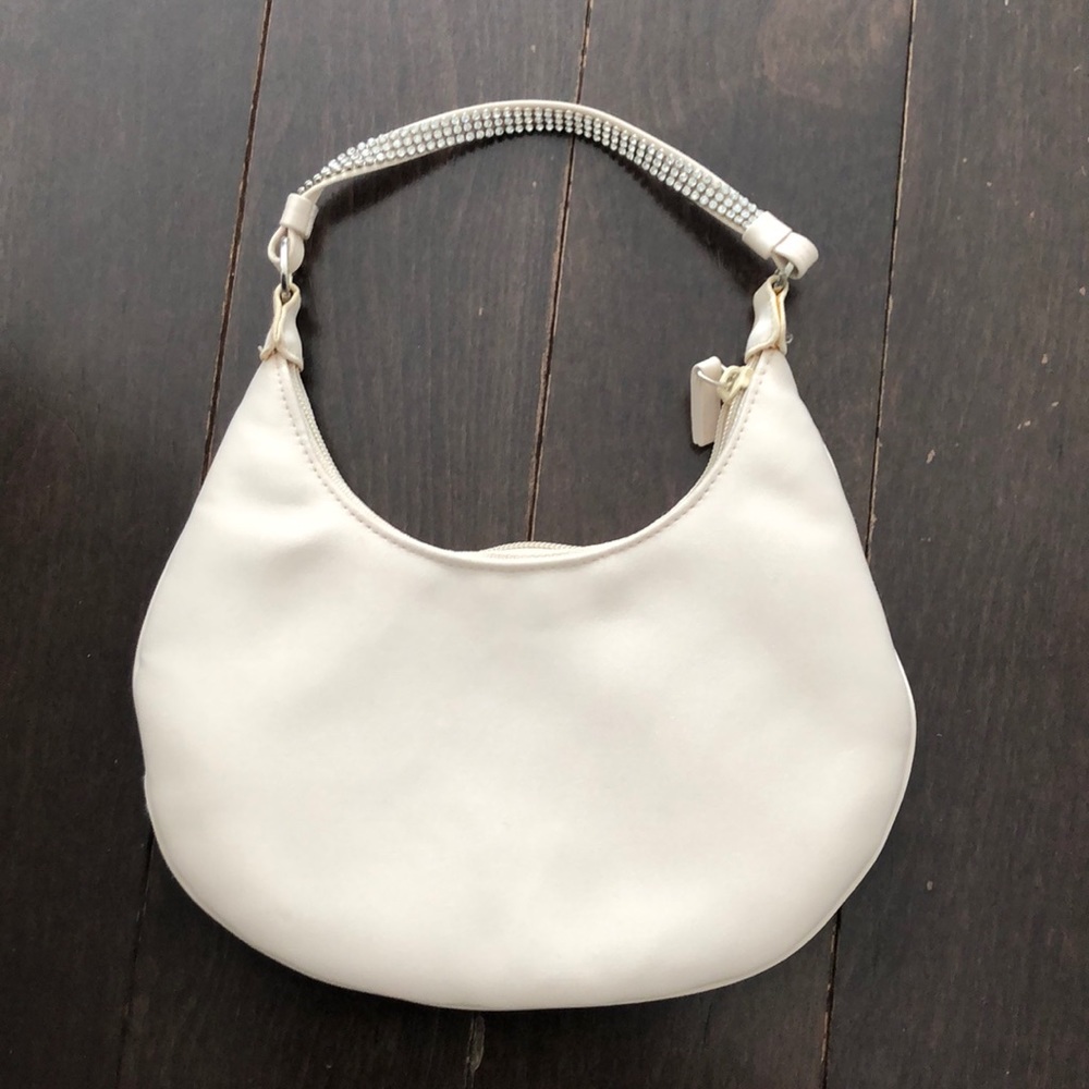 Franchi Evening Bag with Crystal Strap